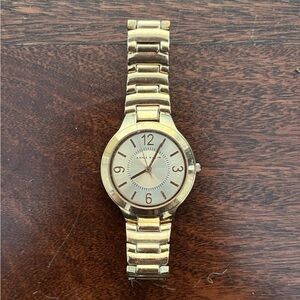 Anne Klein Gold Tone Women’s Watch NOT WORKING